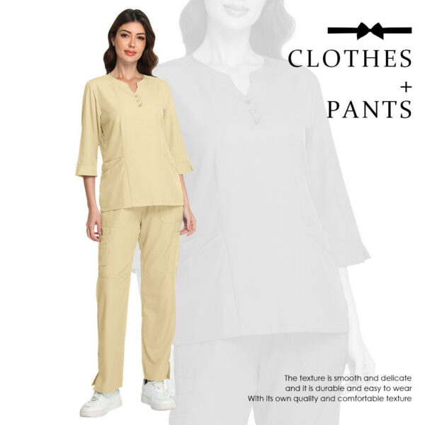 Short Sleeved Surgical Nurse Uniform