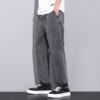 2823ab8a-5ddc-4a21-a886-3b33232ced91.jpg Summer Loose Wide Leg Jeans Pants Men Fashion Drawstring Elasticated Straight Trousers