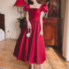 2e359d68-af7f-4b52-b1d4-26120e180750.jpg Winter Wine Red Engagement Daily French Princess On The Run Satin Dress