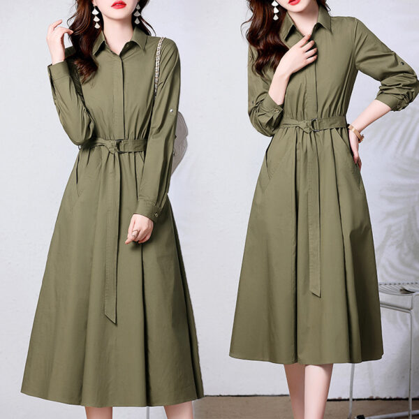 Elegant, Chic Waist-cinching Skirt That Flatters Your For Early Spring