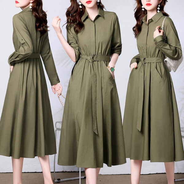 Elegant, Chic Waist-cinching Skirt That Flatters Your For Early Spring