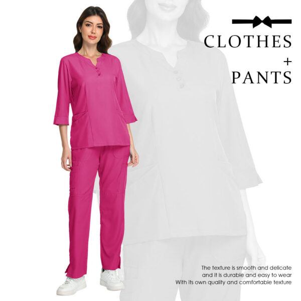 Short Sleeved Surgical Nurse Uniform