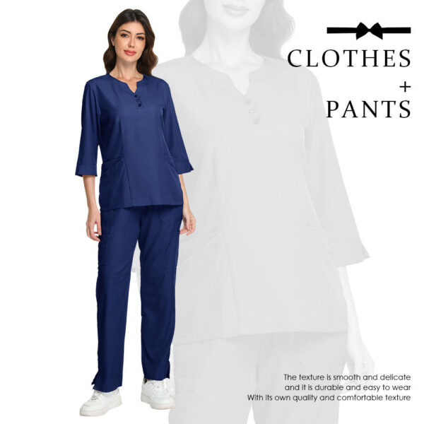 Short Sleeved Surgical Nurse Uniform
