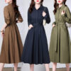 Elegant, Chic Waist-cinching Skirt That Flatters Your For Early Spring