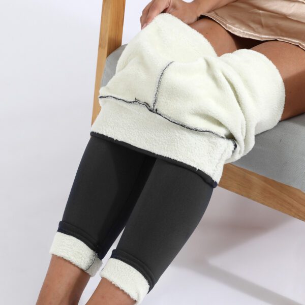 018f20f6-dd69-49fe-9fdf-46b539e20369.jpg Winter Leggings Warm Thick High Stretch Lamb Cashmere Leggins Skinny Fitness Woman Pants