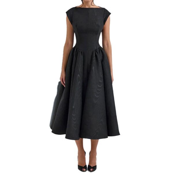 European And American Foreign Trade Women's Clothing, Women's Summer Dresses, French-Style Light Luxury Niche Mid-Length Dresses
