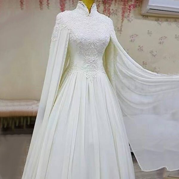 047facfd-0e74-45fd-a00a-888b2015efd6.jpg Lace Slim Long Sleeve Fishtail Wedding Dress