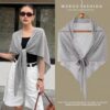 Summer Sun-Protective Knitted Scarf Cheongsam Shawl