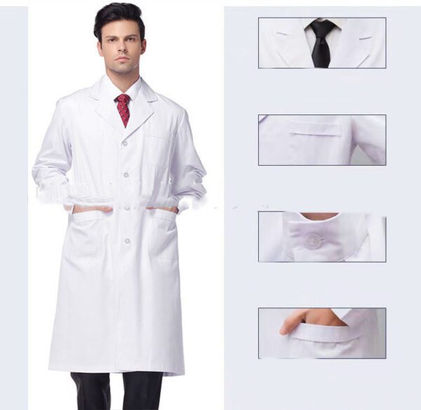 09ab83ac-35e8-4487-9744-53fa36f9a129.jpg Food Factory Pharmacy White Coat Comfortable