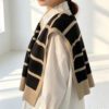 0d06418b-2c84-467d-bc9a-c7c3c0cf642a.jpg Fashionable Striped Knitted Cape For Women