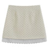 0f73f4ac-61a5-4203-b6b6-0a88b4eca0e1.jpg Sweet-style Lace-panelled Skirt Womens Short Skirt