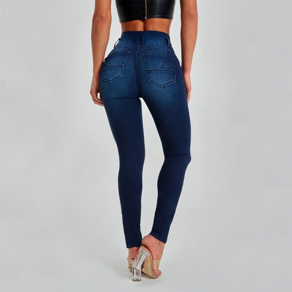 0ff55519-0a43-41f5-b633-15a04494bf95.jpg High Waist Jeans Women's Skinny Trousers Tight Stretch Shaping And Hip Lifting Pants