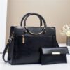 1046a7f9-816c-4e57-bb98-b7cf84d2d2d0.jpg Large Capacity Bag Women's Special-interest Design Handbag Two-piece Set