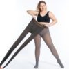 Leggings Winter Plus Velvet Thick Adjustable Pantyhose Super Elastic Large Size