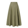 Hot Sale Fashion Ladies All-match Tutu A- Line Skirt High Waist Slimming Plus Size Long Dress