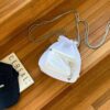 Small Mesh Drawstring Bucket Bag Fashion Cute Messenger Shoulder Bags For Women