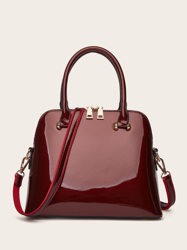 136fabe0-e871-4956-b326-fd5f3d5cd854.jpg Women's Shiny Tote Shoulder Messenger Bag