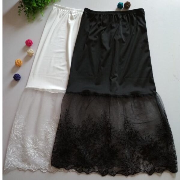 1420770831376.jpg Lace mesh skirt skirt long skirt
