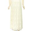 New European and American Style Women Pleated Solid Mesh Lace Layered Gypsy Boho Summer Long Maxi Skirt Girl Beach Clothing