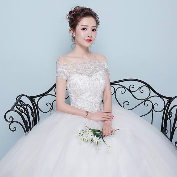 1519844024448.jpg Qidi wedding dress shoulder wedding dress