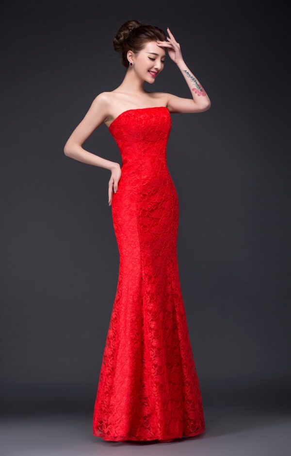 1560854259120.jpg Long dress fuchsia and white lace trailing sexy bride wedding dress