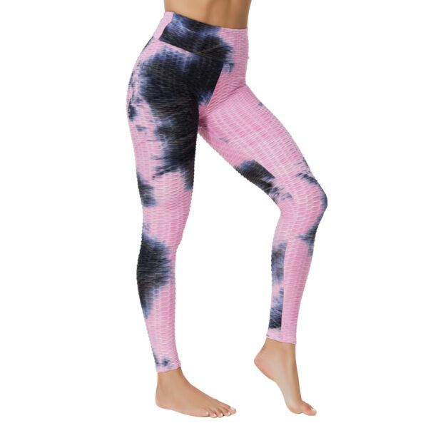 1612857671248.jpg Yoga Jacquard Tie-Dye Yoga Clothes Bubble Yoga Pants