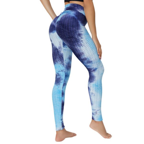 1612857671261.jpg Yoga Jacquard Tie-Dye Yoga Clothes Bubble Yoga Pants