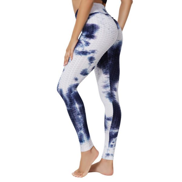 1612857671527.jpg Yoga Jacquard Tie-Dye Yoga Clothes Bubble Yoga Pants