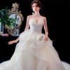 1617680748646.jpg French Temperament Big Trailing Starry Sky Forest Dream Dress