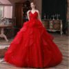 1617680748661.jpg French Temperament Big Trailing Starry Sky Forest Dream Dress