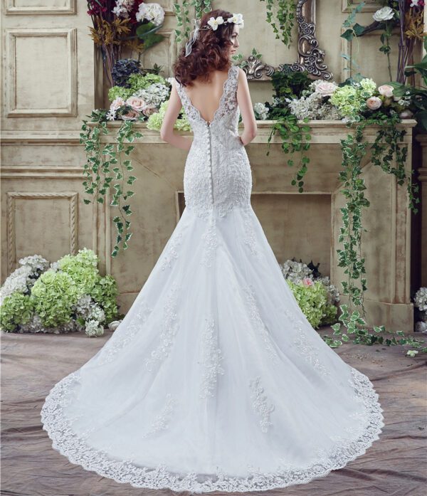 1618106052385.jpg Bride Trailing Wedding Dress sexy Lace Mermaid Wedding DressW