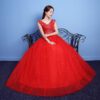 1618137150536.jpg Red Double Shoulder Diamond Lace Wedding Dress