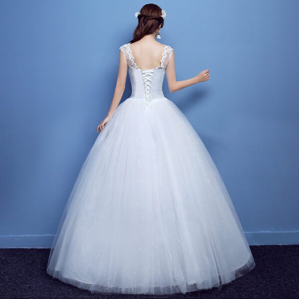 1618137150541.jpg Red Double Shoulder Diamond Lace Wedding Dress