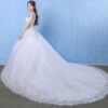 Luxury Wedding Dress With Fat Diamonds Embellished Summer And Spring One-shoulder Wedding Dress