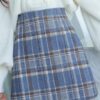 Women s Mini Woolen Short Skirt