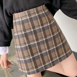 1618300032679.jpg Women s Mini Woolen Short Skirt