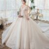 One-Shoulder Main Wedding Dress New Temperament Forest Super Fairy Dream Little Bride Han Trailing Starry Sky