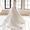 1621222576951.jpg Ladies Style White Dress Satin Surface Was Thin And High French Temperament Dress Long Skirt