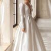 1621222576953.jpg Ladies Style White Dress Satin Surface Was Thin And High French Temperament Dress Long Skirt