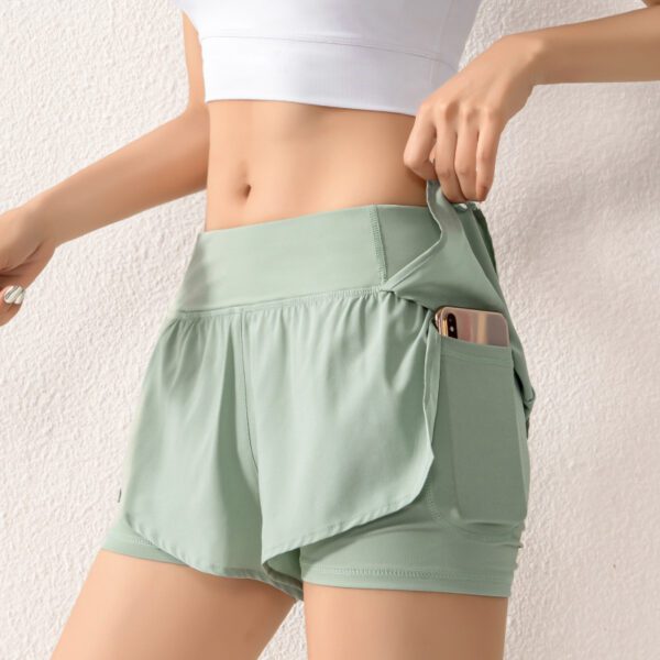 1622352515935.jpg Summer New Fitness Shorts Women"s Breathable Running