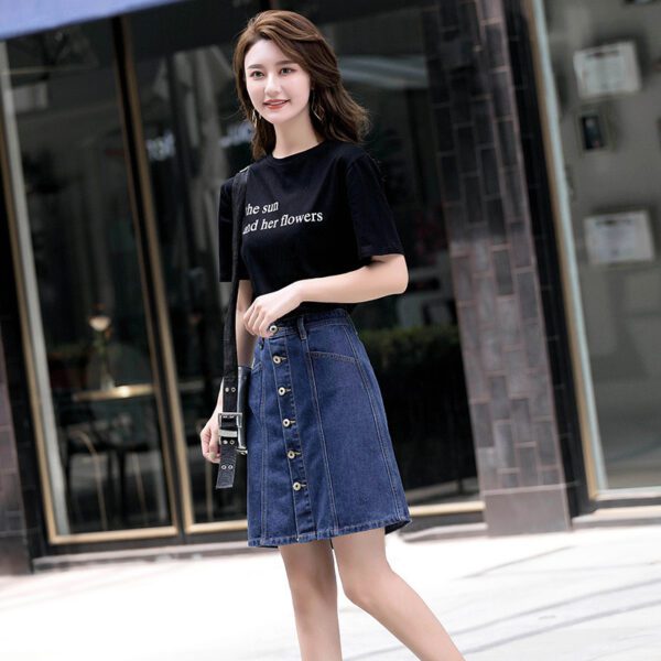 1622440765548.jpg New Skirts, High Waist, A-line Skirts, Are Thin, Plus Size, Mid-length Summer Skirts