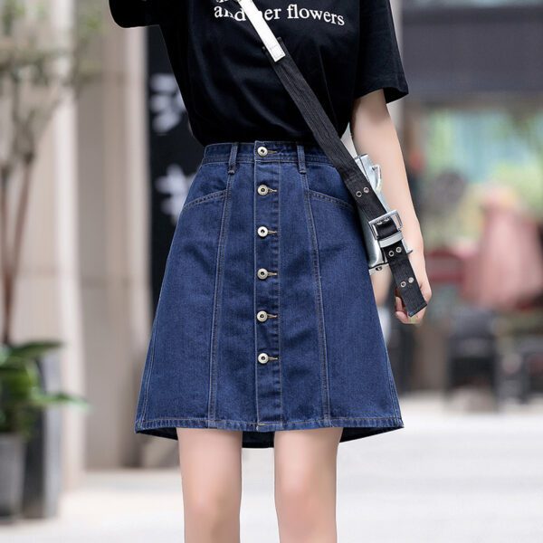 1622440765552.jpg New Skirts, High Waist, A-line Skirts, Are Thin, Plus Size, Mid-length Summer Skirts