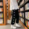 1623723840698.jpg New Love High Waist Drawstring Pants Loose Drawstring