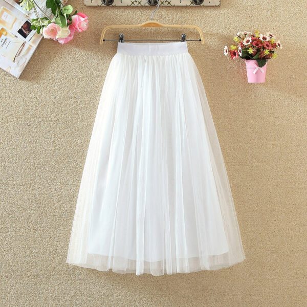 1623827890235.jpg New Skirts Women's High Waist Mid-Length A-Line Skirt