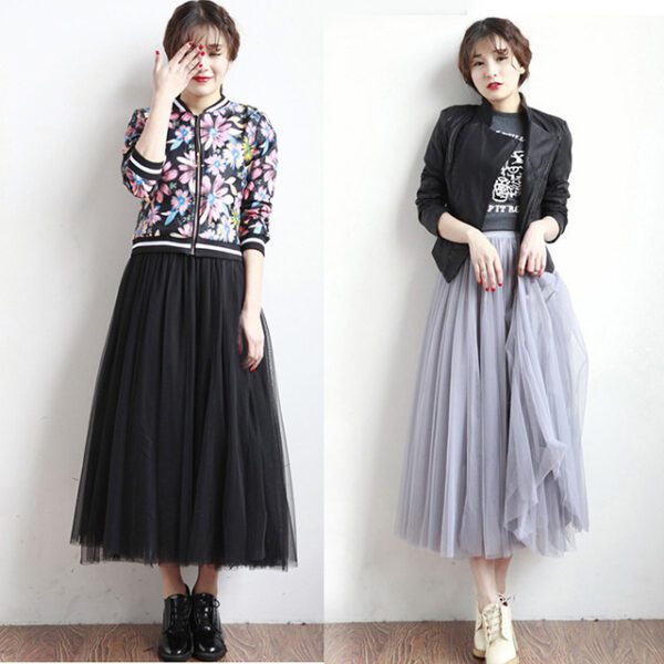 1623827890241.jpg New Skirts Women's High Waist Mid-Length A-Line Skirt