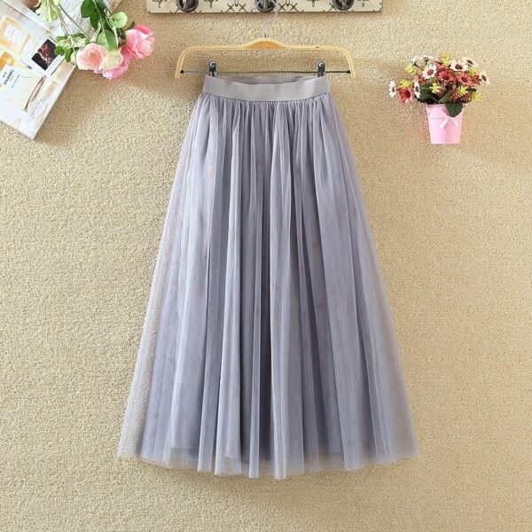 1623920134025.jpg New Skirts Women's High Waist Mid-Length A-Line Skirt