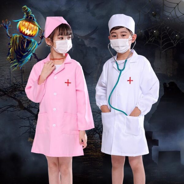 16984331073462.jpg Children's doctor clothing nursery nurse clothing