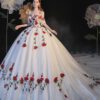 Temperament Bride Bra Trailing Mori Style Wedding Dress