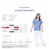 1742357085464694784.jpg Printed Surgical Gown Polyester Cotton Short Sleeve Doctor Nurses' Uniform Children's Beauty Salon Split Suit