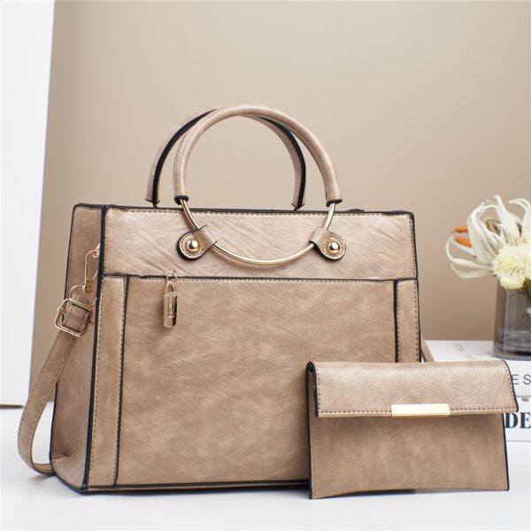 1ba09c4c-dcb6-4aa8-804d-1c71d5ece1e1.jpg Large Capacity Bag Women's Special-interest Design Handbag Two-piece Set